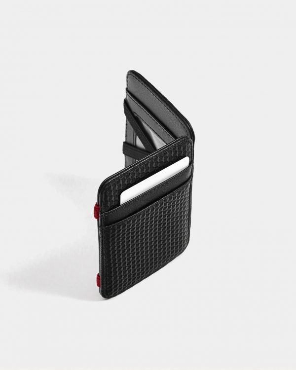 CARD HOLDER WALLET IN BLACK